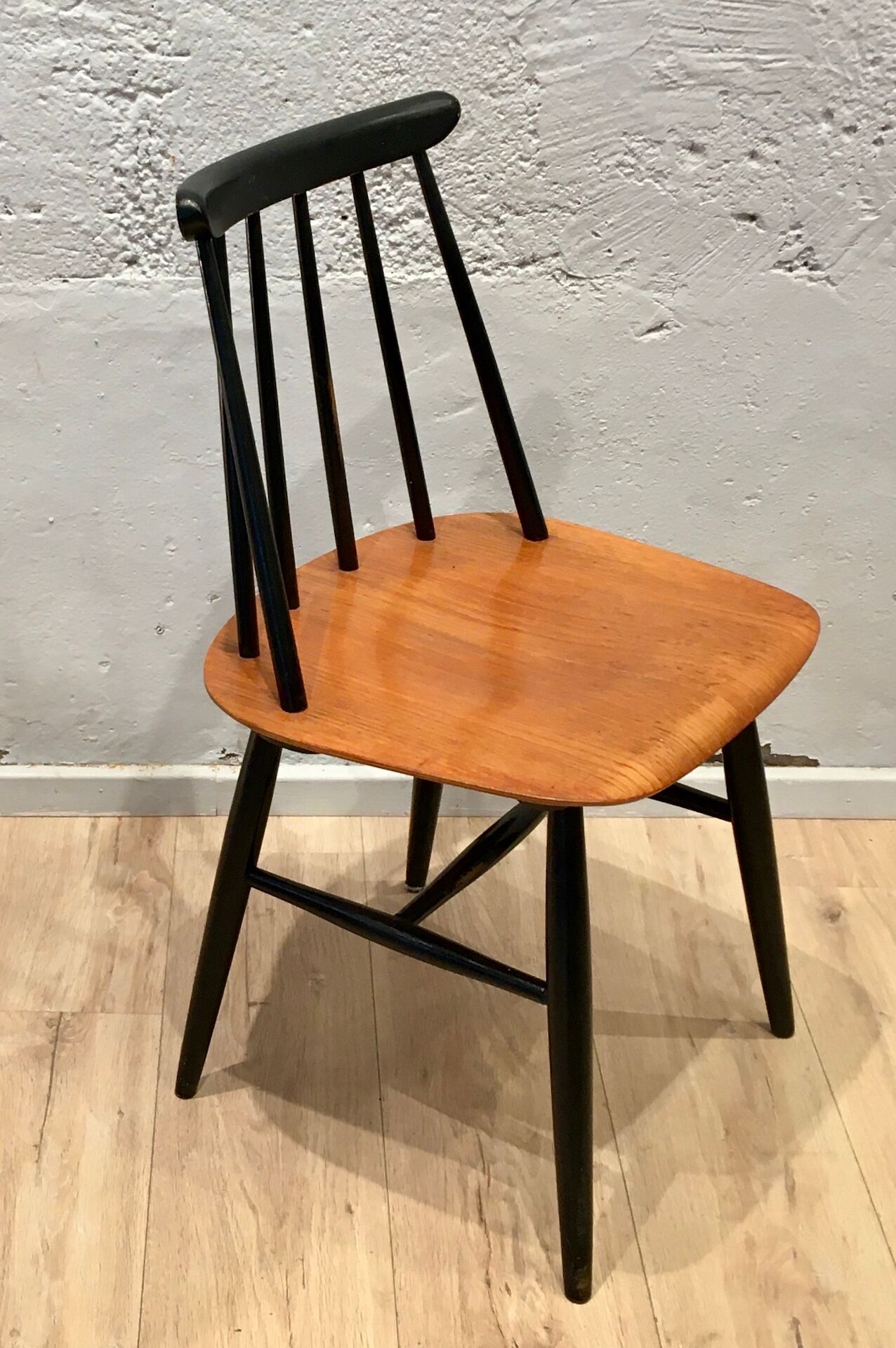 Fanett chair by ilmari Tapiovaara for edsby Verken Sweden 1960