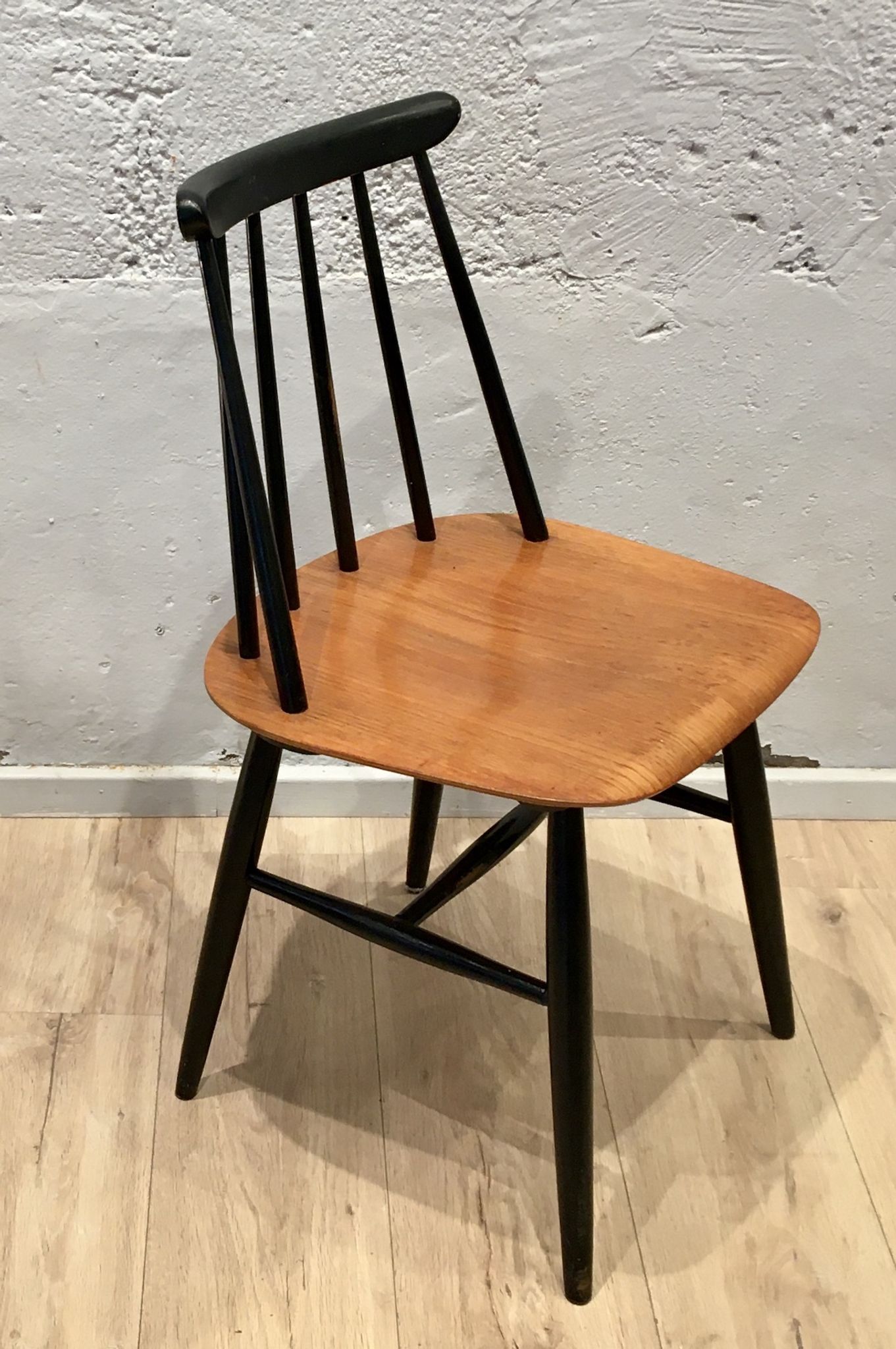Fanett chair by ilmari Tapiovaara for edsby Verken Sweden 1960
