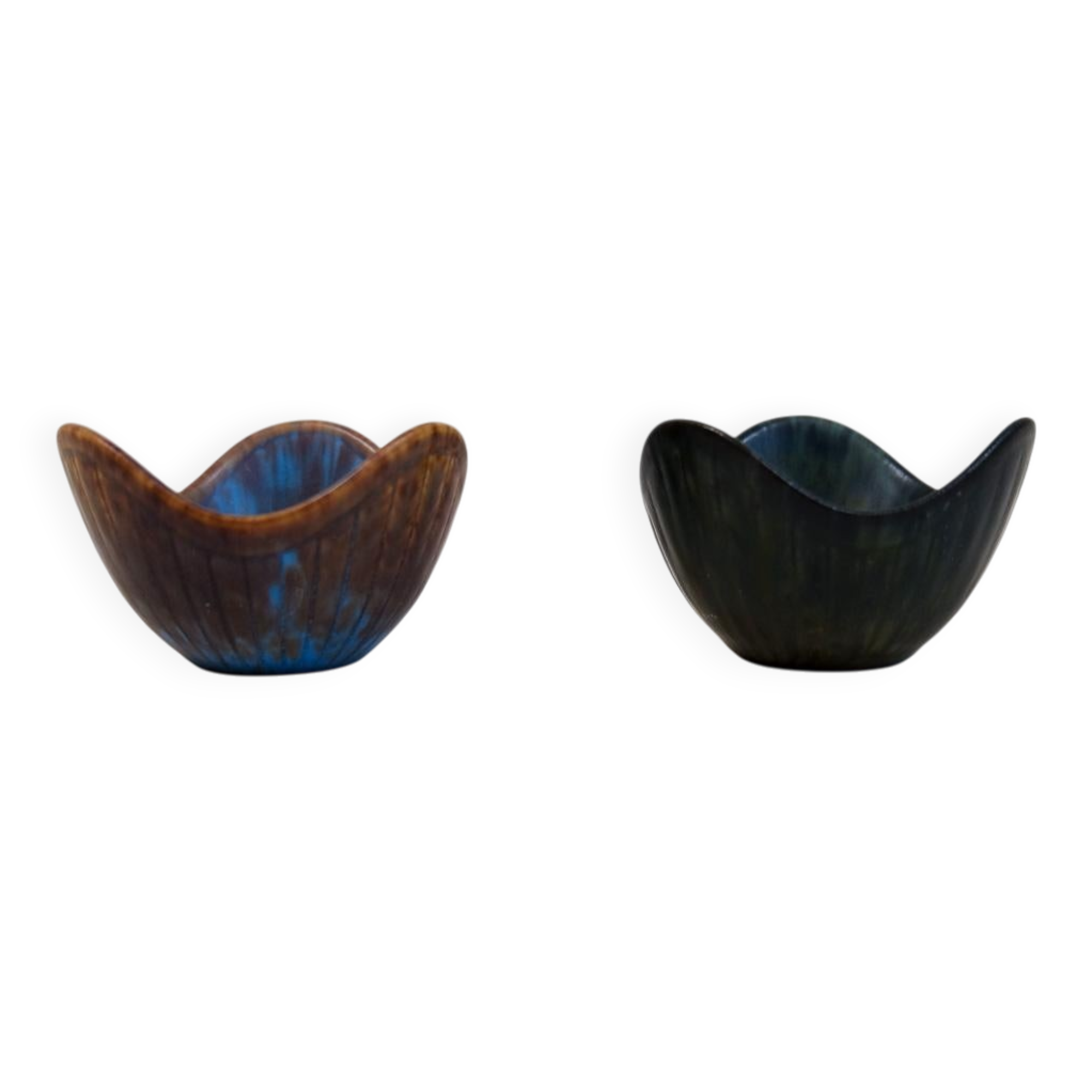 Mid-Century Modern Set of 5 Bowls Rörstrand Gunnar Nylund, Sweden, 1950s