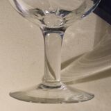 2 large ice cream bowls, dessert or otherwise, in crystal from the 1920s.