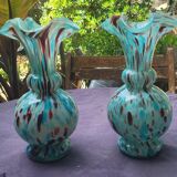 Paire de vases modèle Pervenche  Legras