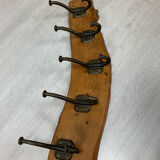 Wall-mounted coat rack