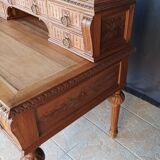 Louis XVI style walnut desk