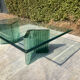 Table basse Luigi Massoni des années 80