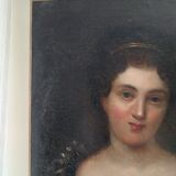 Portrait of a young woman of the nineteenth century