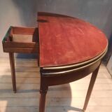 Eighteenth-century "half-moon" table
