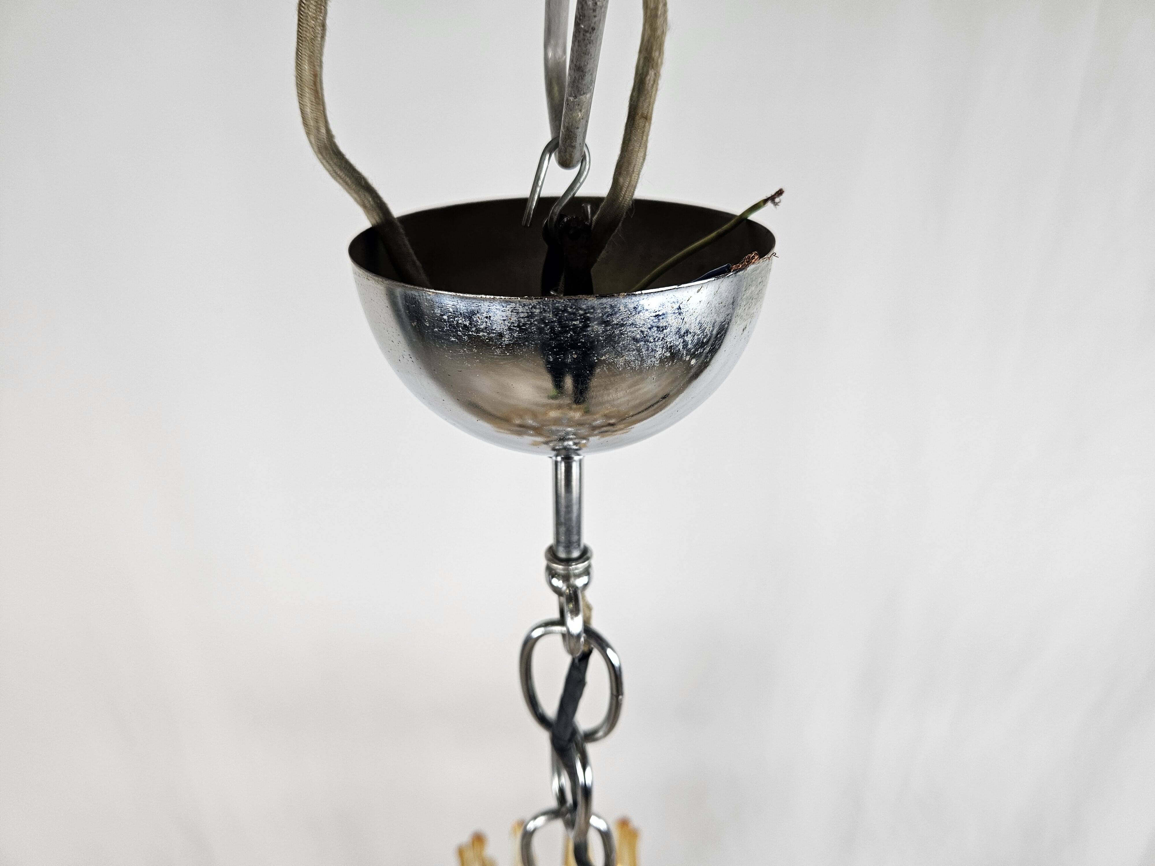 Sputnik chandelier with 14 ceiling lights