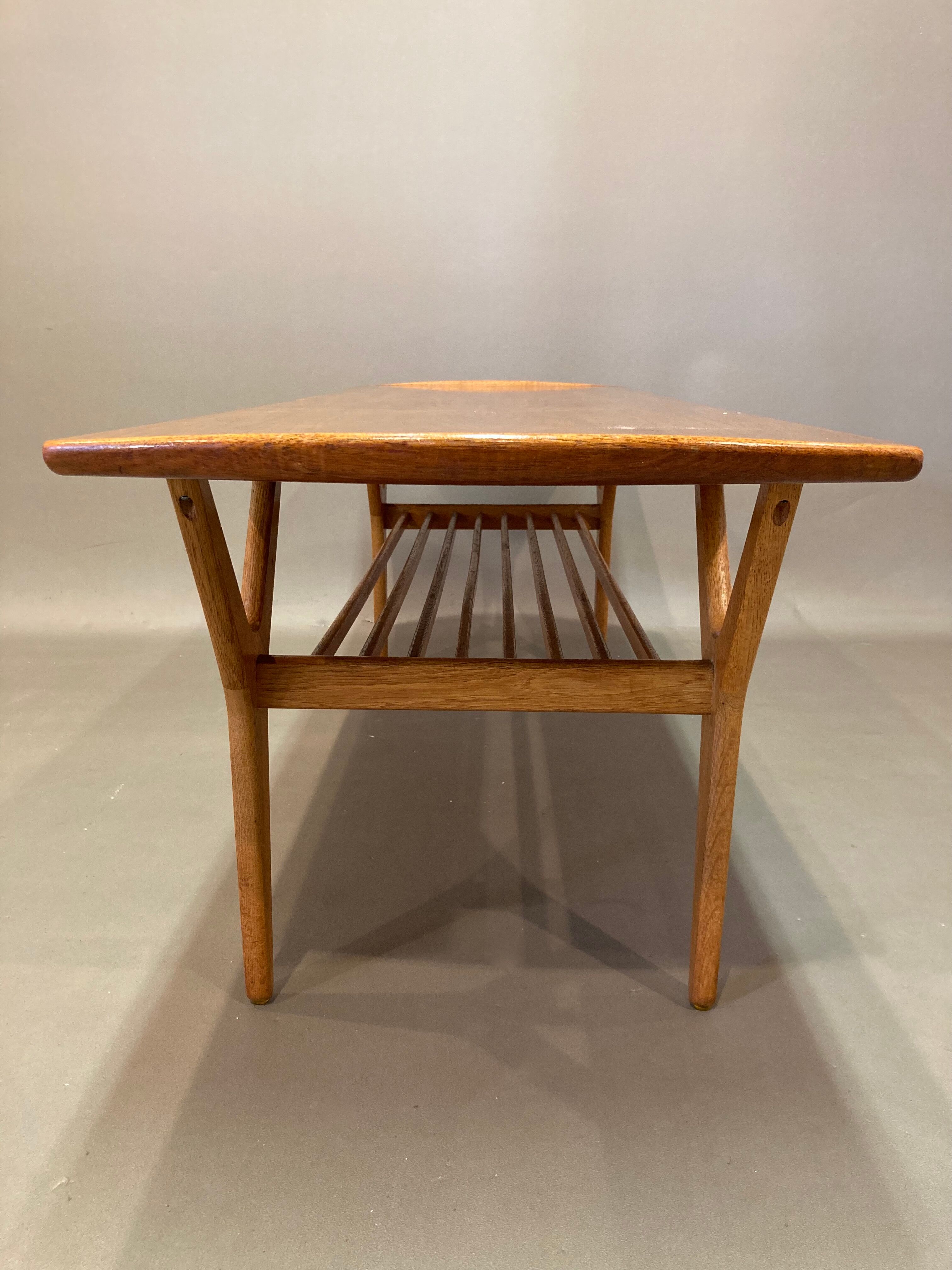 Scandinavian design coffee table 1950.