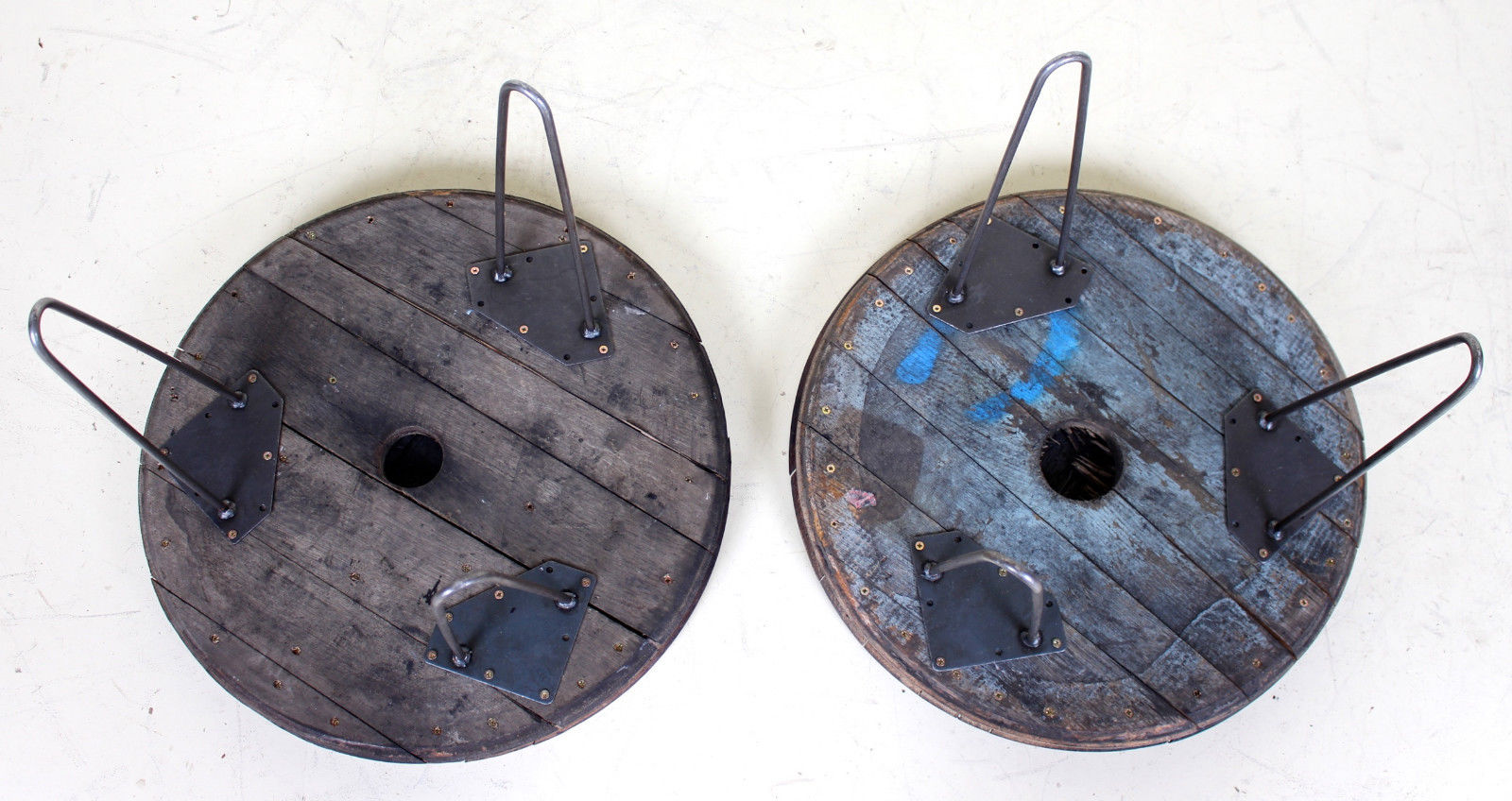 Industrial coffee table