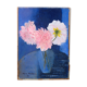 Old paint by Pierre Pelloux (1903-1975) - bunch of Dahlia