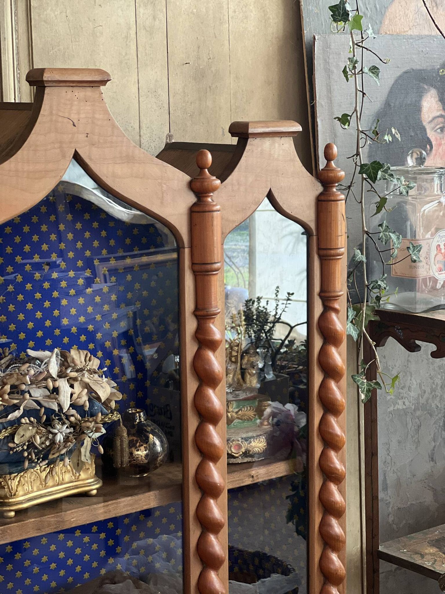 Antique display cabinet