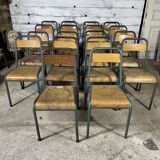 Set of 18 stella school chairs