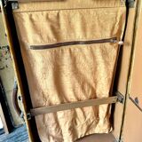 Old cabin trunk in vellum