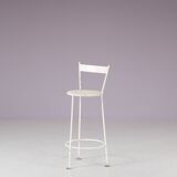 1950s Children stool in perforated metal, France