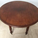 Walnut folding table 19th