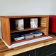 Étagère murale ou à poser teck style scandinave