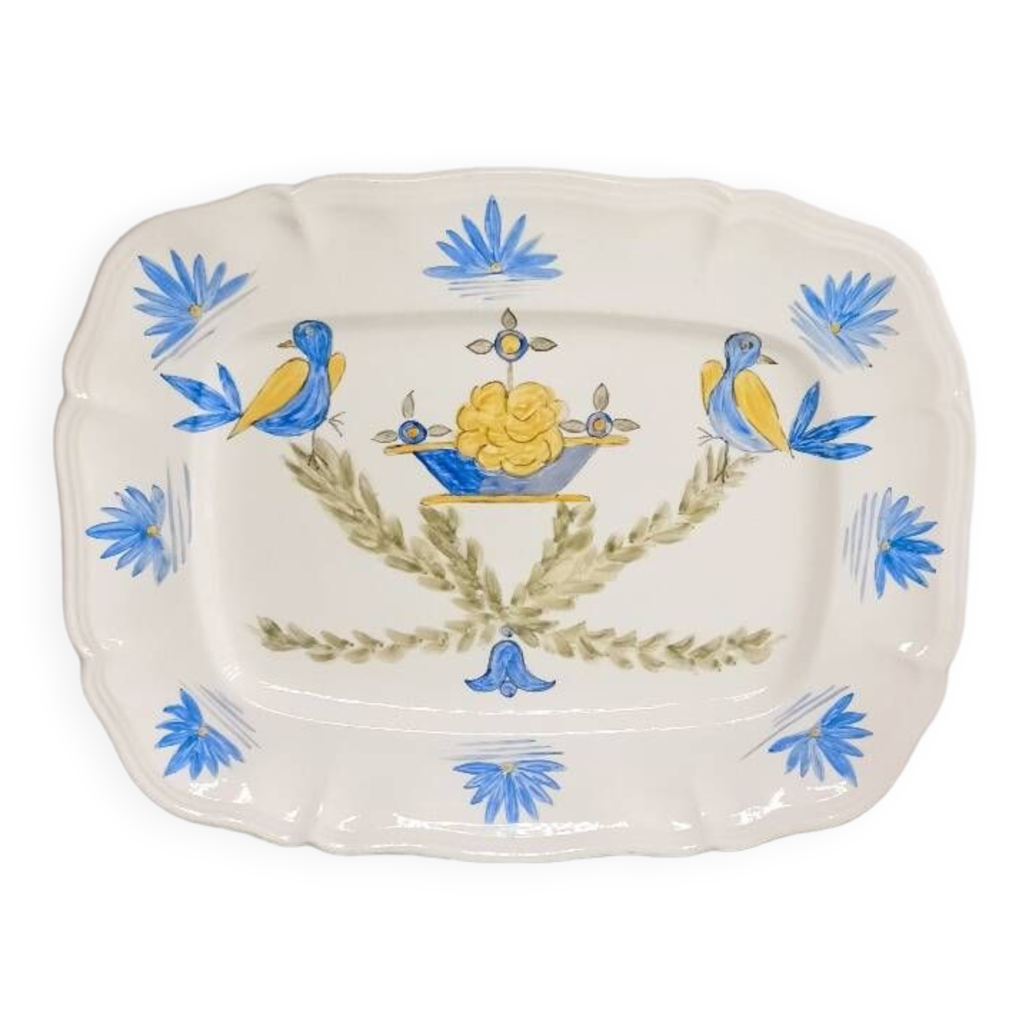 Old Sarreguemines dish