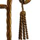 Italian Mid Century Regency side table in gold plated Metal by Li Puma