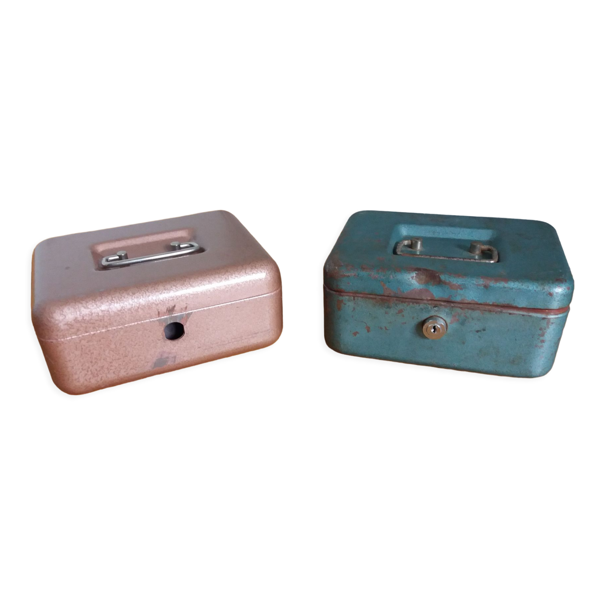 Empty storage boxes industrial style pocket