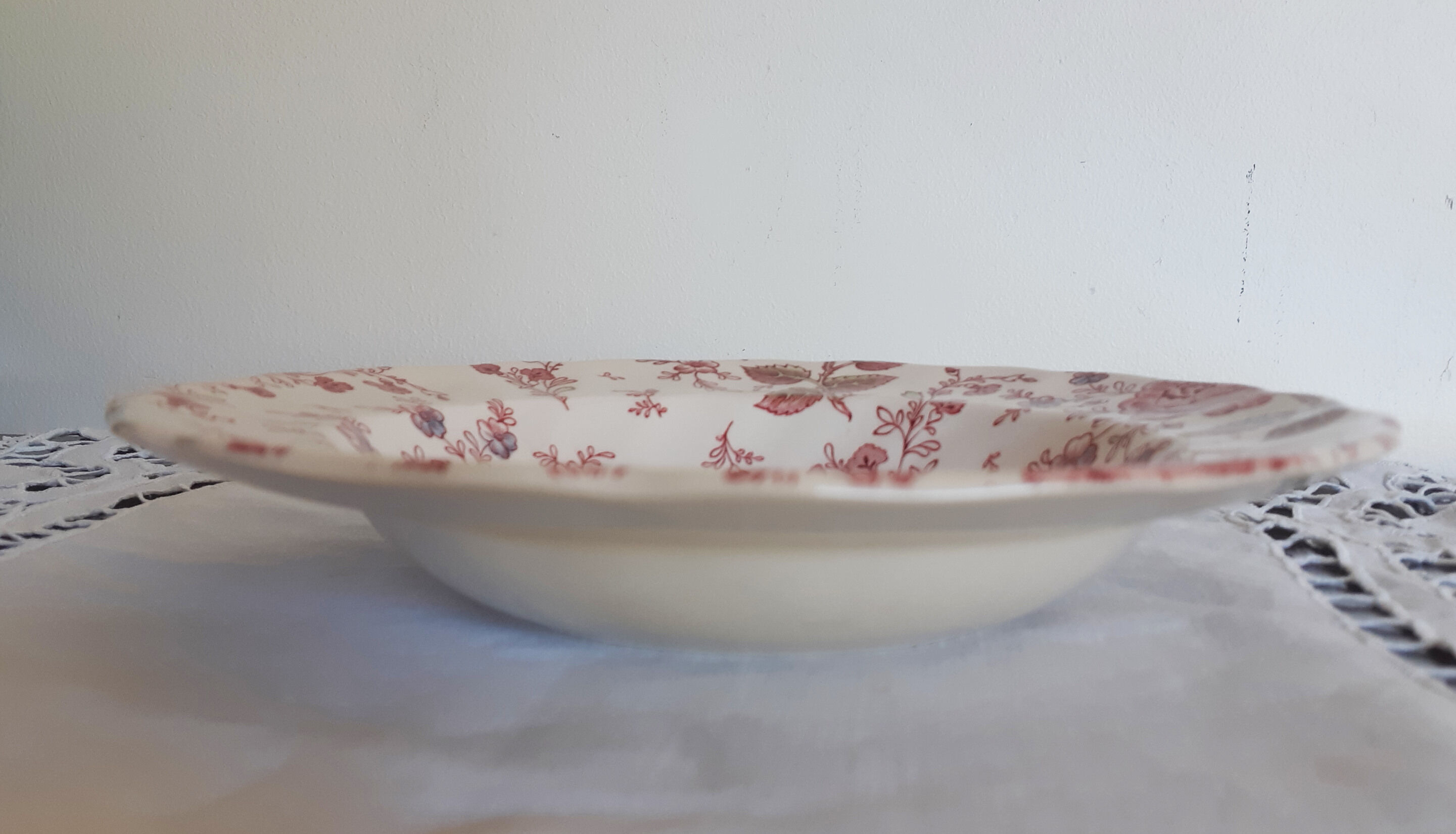 Hollow plates by Johnson Brothers Rose chintz Johnson bros Made in England