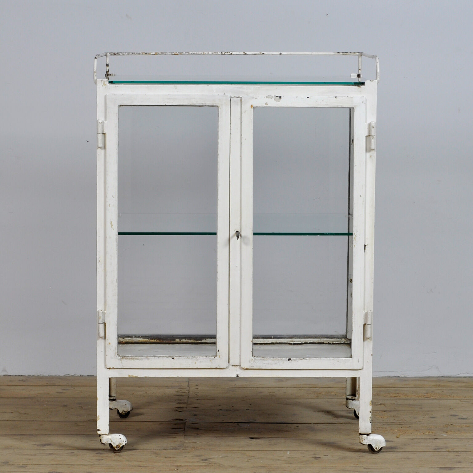 Vintage Iron Medical Trolley, 1930s