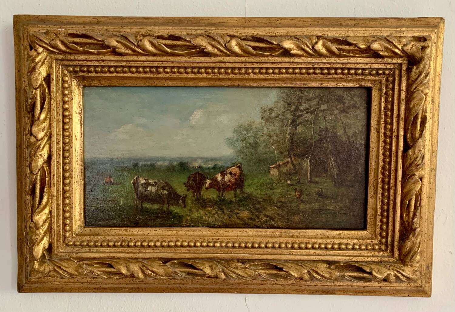 Painting "countryside landscape"