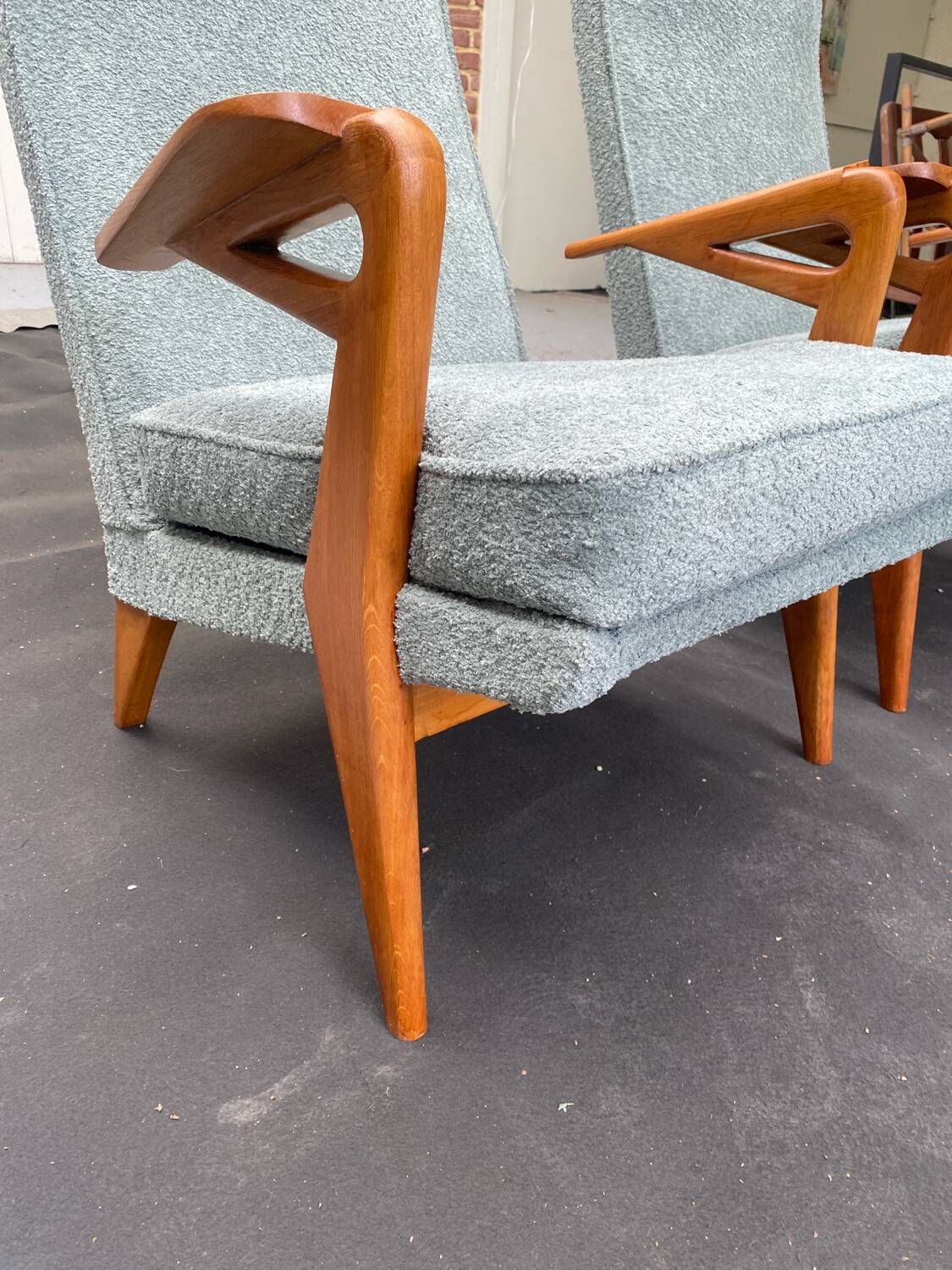 Pair of vintage armchairs