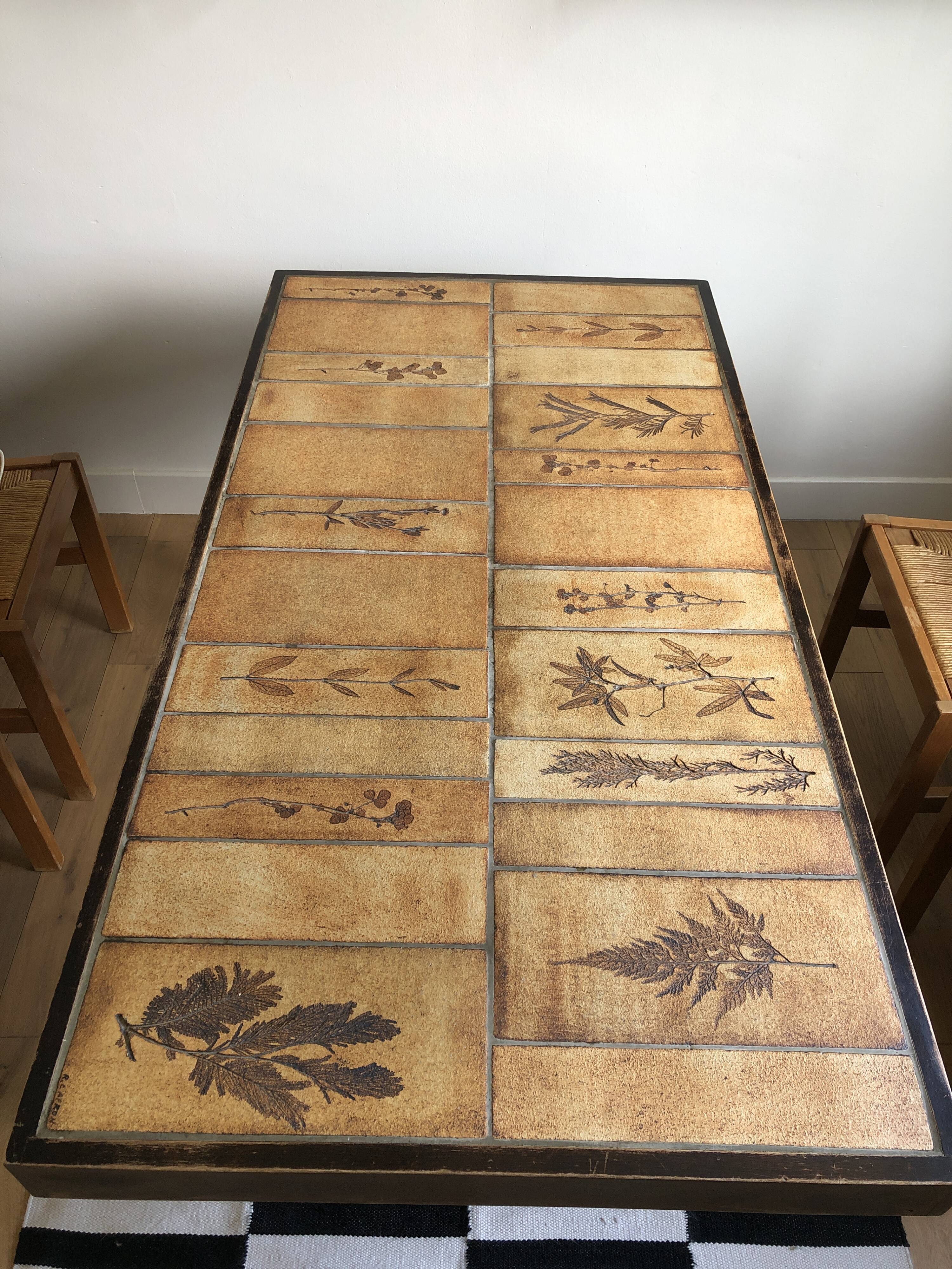 Roger Capron Dining Table