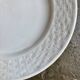 St Amand dessert plate in white earthenware