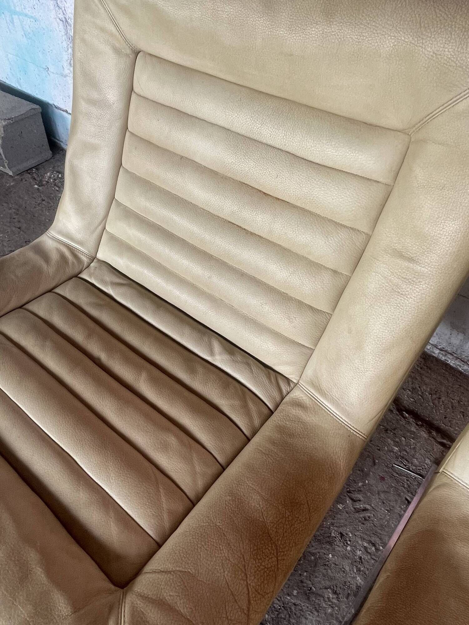 Rare pair of prototype armchairs by Erik Jorgensen.
