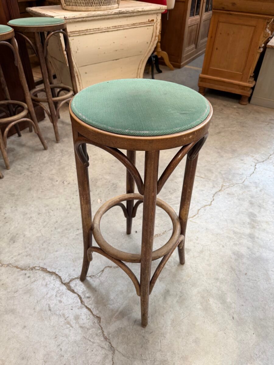 Set of 11 bar stools from the 1960s.