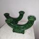 Pair of ceramic candlesticks from the 1940s by Bonome.