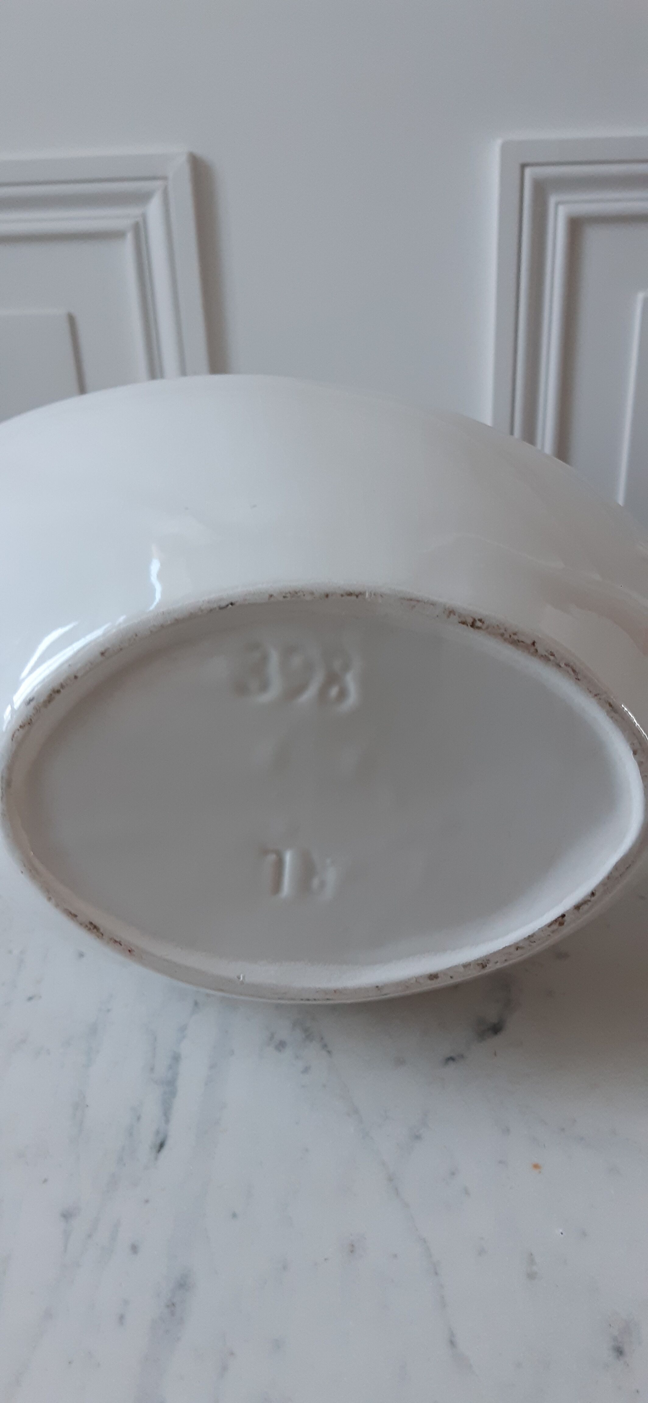 Ceramic swan planter pot cover 50s-60s