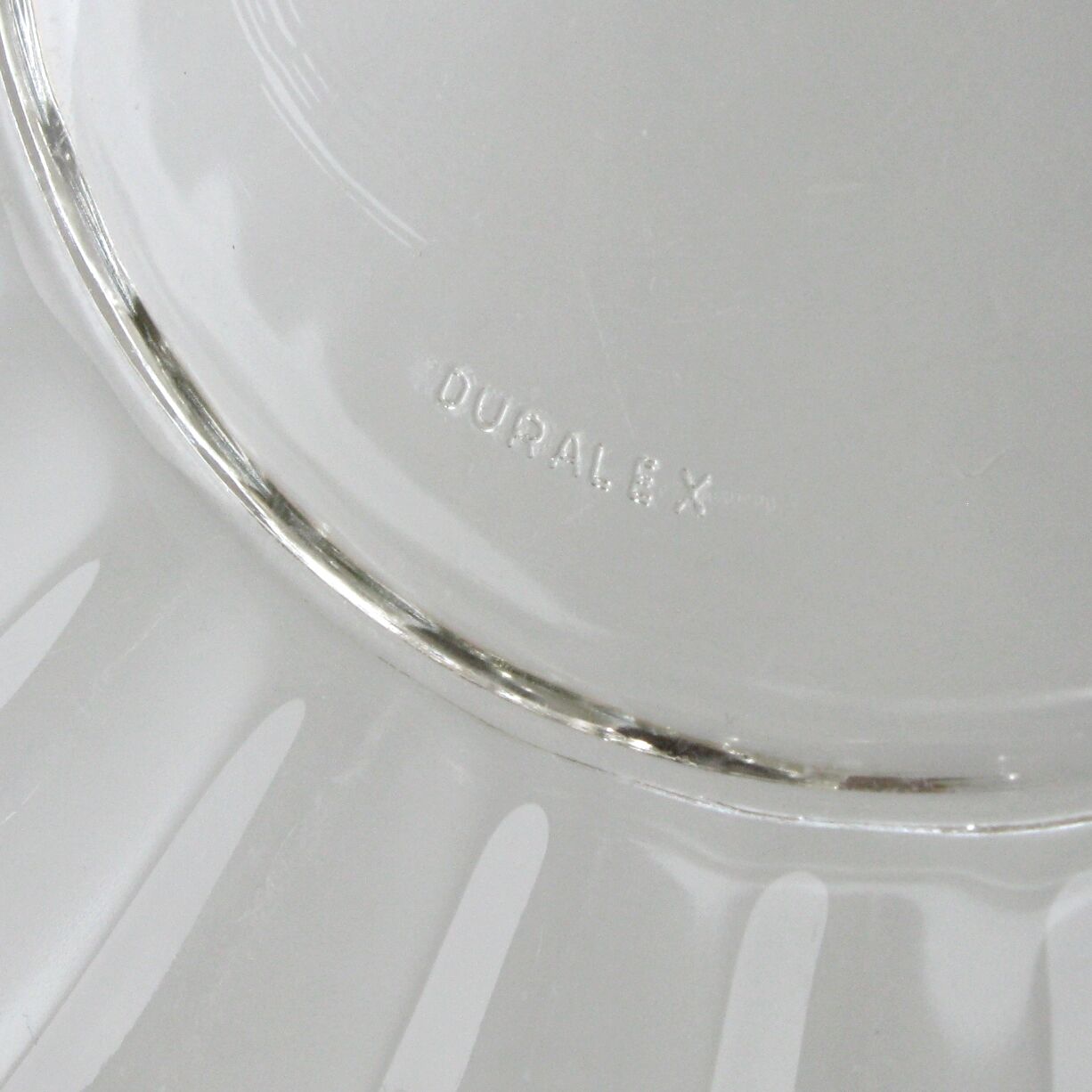 Lot 11 dessert plates Duralex transparent advertising huile lesieur
