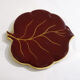 Bottom of flat leaves
