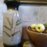 Vintage West Germany ceramic bamboo vase