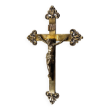 Bronze and brass cross from the 20th century.