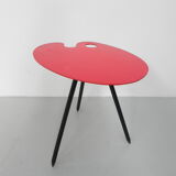 Side table Bois Manu by Lucien de Roeck, painter's palette