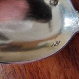 Ravinet d'Enfert: 12 small spoons in solid silver and vermeil, Rococo