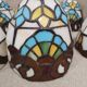 Lot 8 appliqués style tiffany