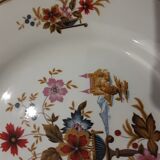 Set of 4 old plates Digoin sarreguemines