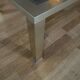 Vintage XXL coffee table (130cm) - Brass & Glass - 1970s