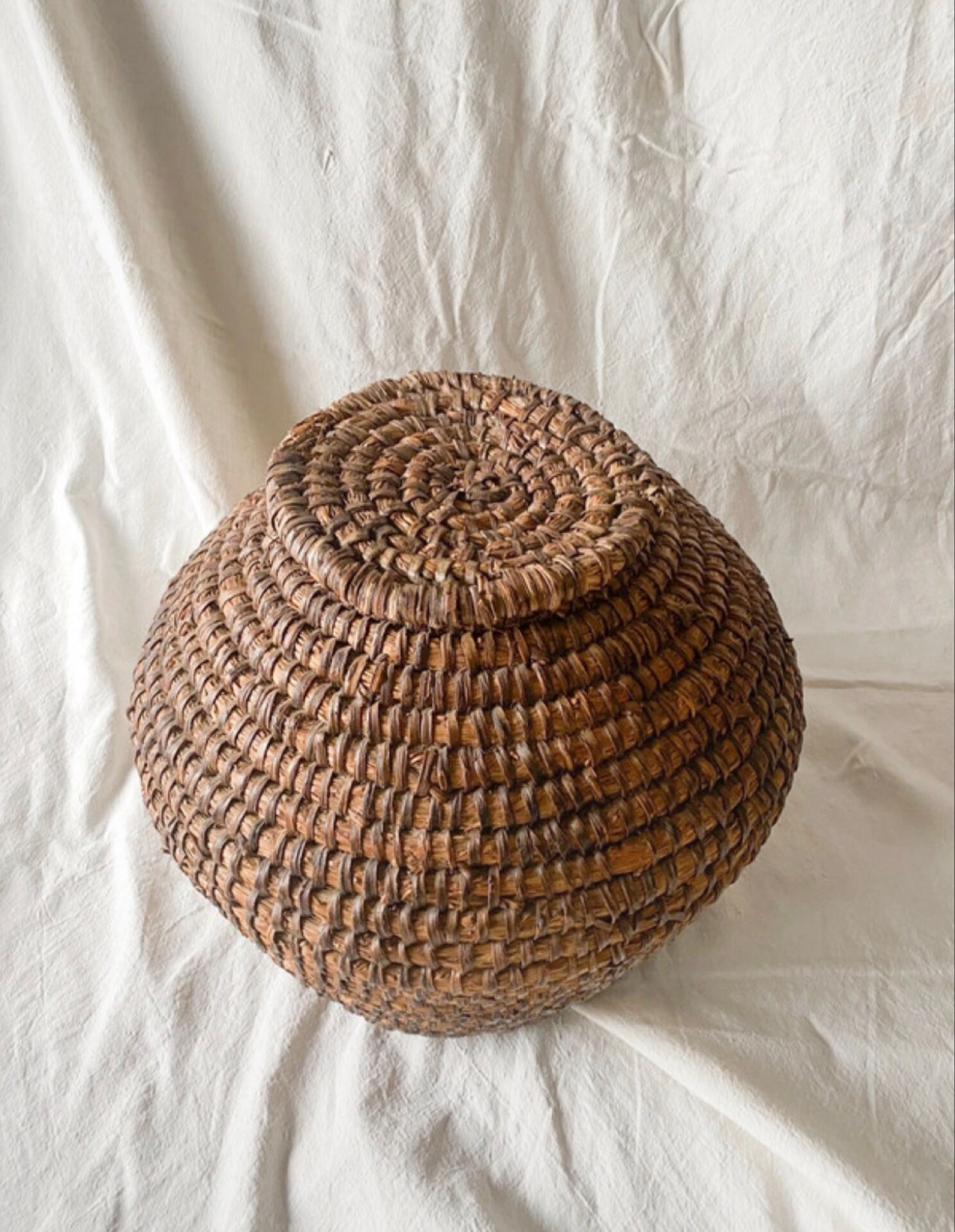 Rare condition antique straw Bourgne