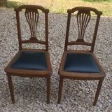 Paire de chaises Art Déco