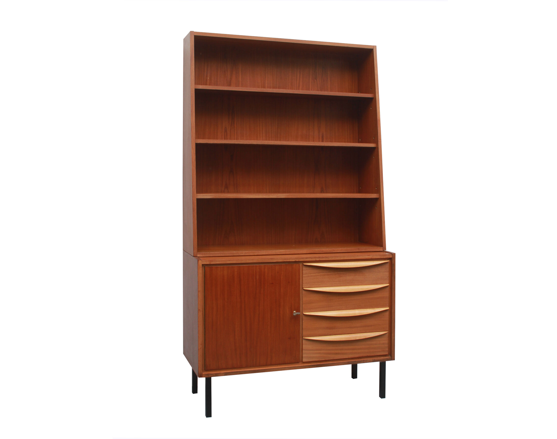 1950s sideboard shelf combination