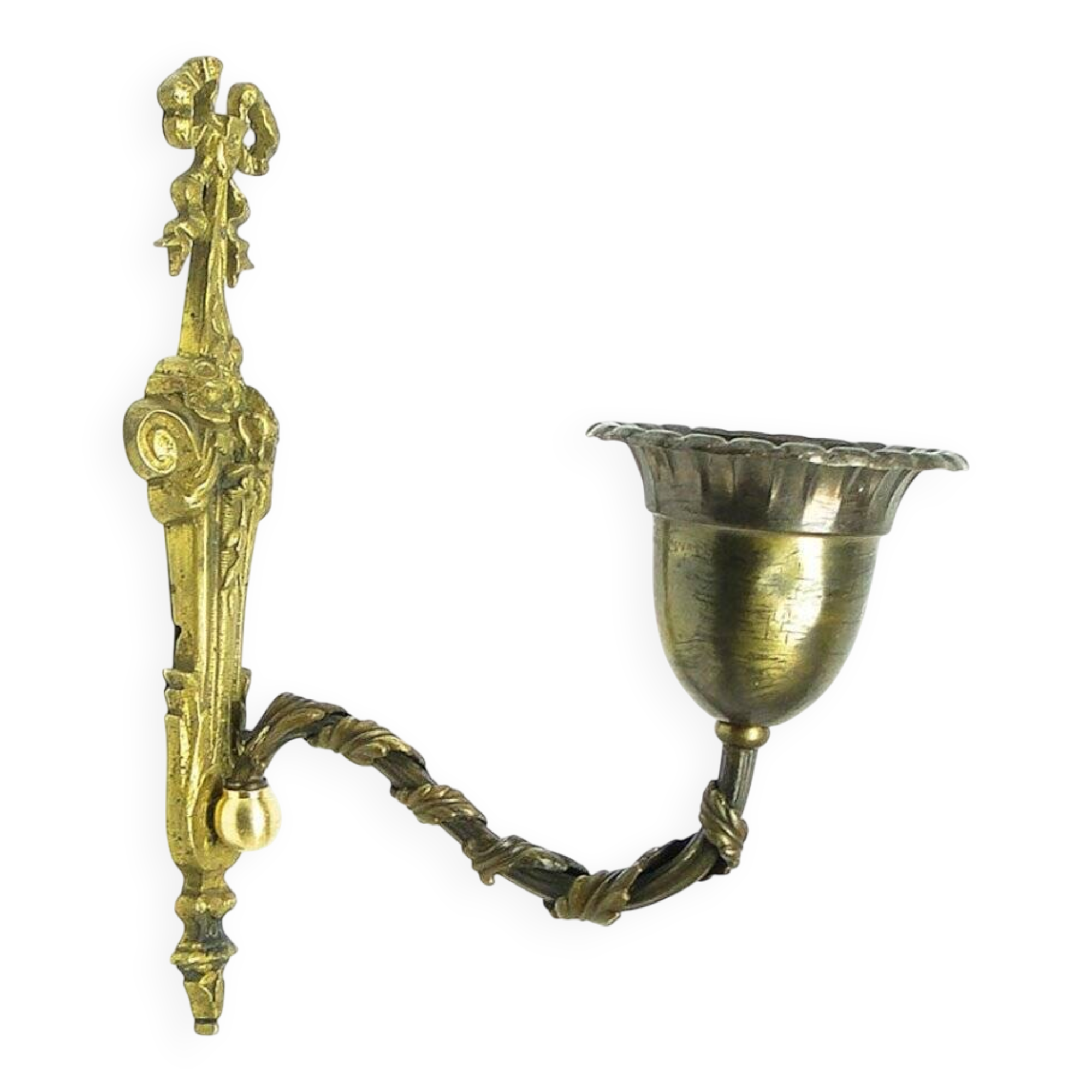 Art Nouveau wall lamp, Germany, 1900s
