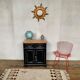 Craft furniture look industrial 2 doors 2 drawers raw tray early 2Xth