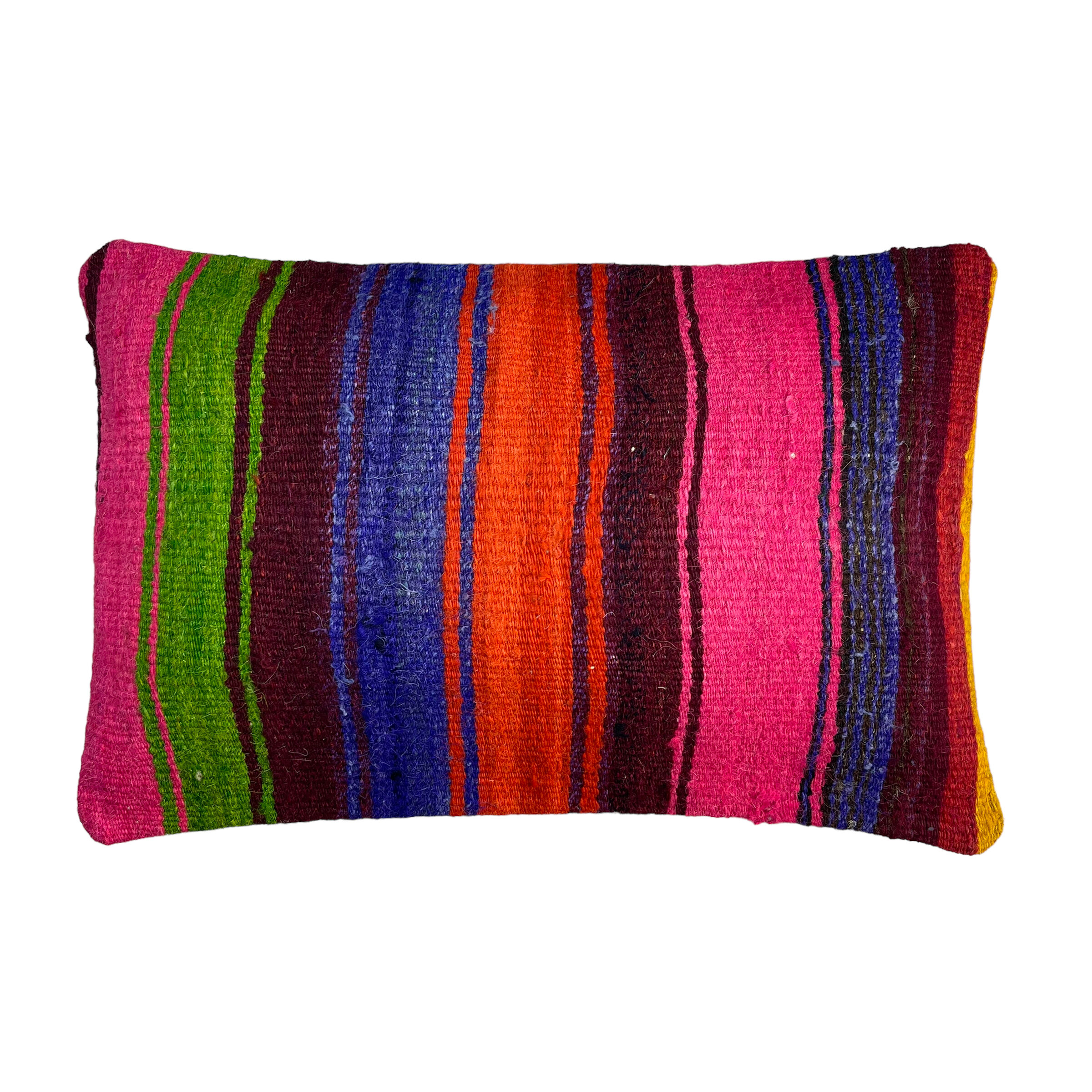 Vintage turkish kilim cushion cover 30x50cm