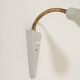 Pair of Scandinavian adjustable wall lamps, '50s