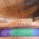 Lot de 3 chaises anciennes estampillé PTT